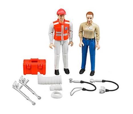 Bruder 62710. Personaggi Con Accessori Ambulanza - 3