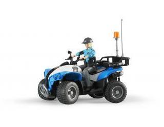 Quad Polizia Con Poliziotta E Accessori (63010)