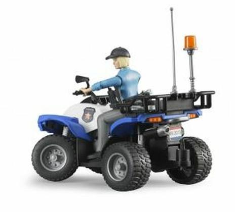 Quad Polizia Con Poliziotta E Accessori (63010) - 3