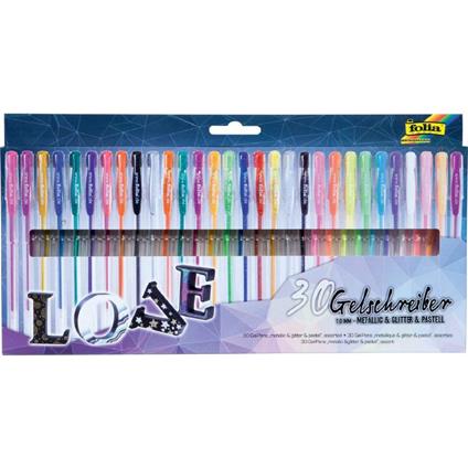 Penne Inchiostro Gel Colori Assortiti