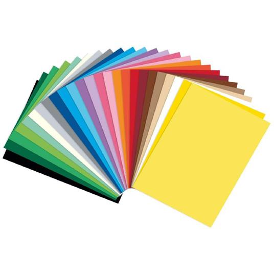 Cartoncino 300 Gr. In 25 Colori Cm 50X70