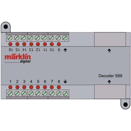 Decoder DC S 88 Märklin 60882 DCC