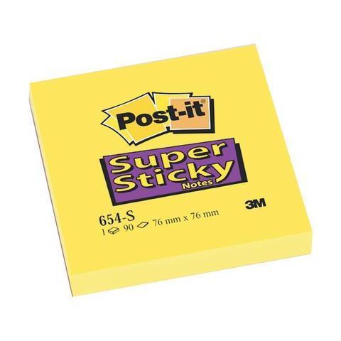 Post-It Confezione Pz 12 Notes Super Sticjìky 654-s