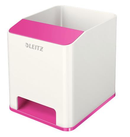 Leitz 53631023 portapenne Rosa, Bianco Polistirolo - 2