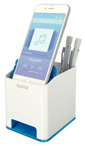 Leitz 53631036 portapenne Blu, Bianco Polistirolo - 3