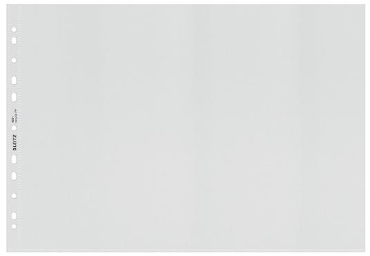 Leitz Busta Perforata in Plastica, Formato A3, Confezione da 25, Superficie  Opaca Goffrata, Spessore 100 Micron, 100% Riciclabile, Ecologico, Gamma  Recycle, Trasparente, 40190003 - Leitz - Cartoleria e scuola | IBS