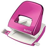 Leitz NeXXt WOW perforatore e accessori 30 fogli Rosa, Bianco