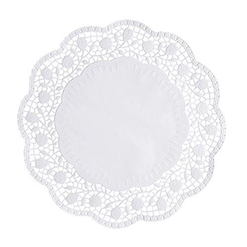 Papstar 18270 - Sottotorta Rotondo in Carta, ø 30 cm, 250 Pezzi, Colore: Bianco