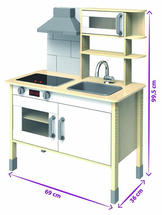 Cucina Cm.36X69X99,5 con Luci