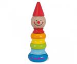 EH Stacking Clown. Eichhorn 4003046050554 giocattolo per lo sviluppo delle abilità motorie