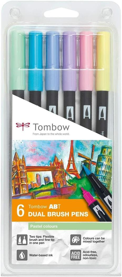 Tombow Dual Brush Pens – Pennarelli acquerellabili