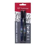 Tombow WS-BHS-2P penna calligrafica Nero 2 pezzo(i)