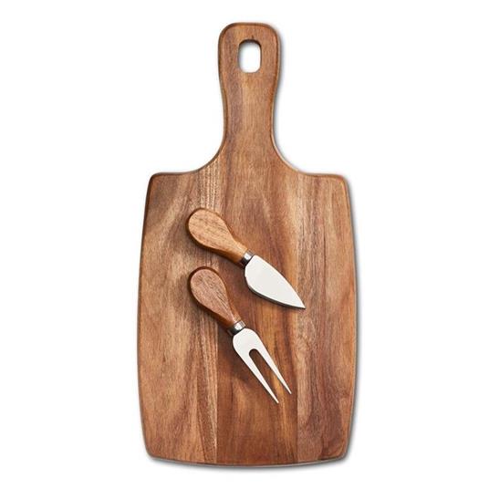 Set tagliere da formaggio legno - All Gadget