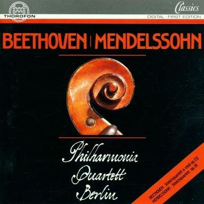 Streichquartette - CD Audio di Ludwig van Beethoven,Felix Mendelssohn-Bartholdy,Philharmonia Quartett Berlin