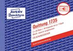 Avery 1735 modulo e libro contabile A6 40 pagine