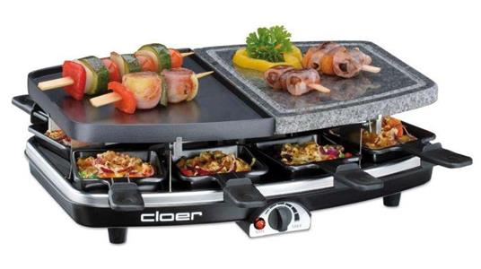 Cloer 6435 griglia per raclette 1200 W