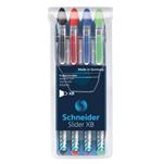 Schneider Pen 003248 penna stilografica Sistema di riempimento della  cartuccia Nero, Bianco