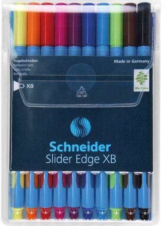 Penne a sfera Schneider Slider Edge XB. Astuccio Stand 8 colori - Schneider  - Cartoleria e scuola