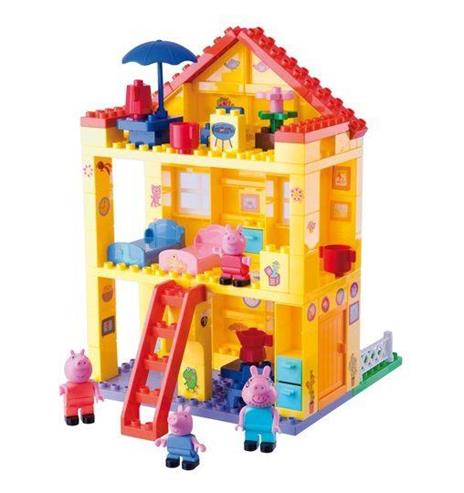 Peppa Pig. Blocks. Casa a Due Piani 107 pezzi