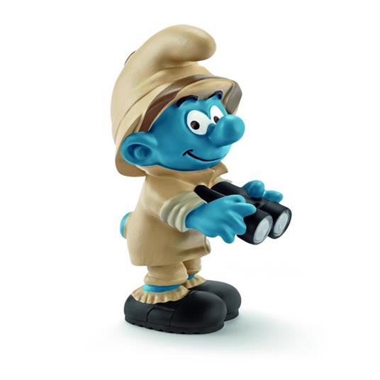 Puffi Giungla Puffo Esploratore con Binocolo 20781 - Schleich - Smurfs -  Cartoons - Giocattoli