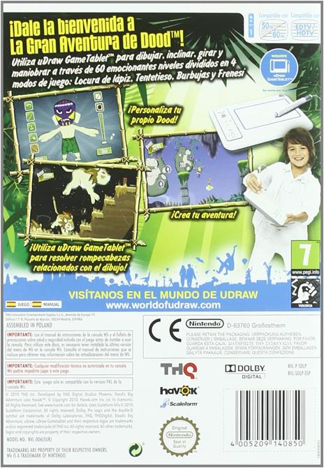 THQ Dood's Big Adventure, Wii - 2