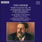 Concerto per Violino Op.33 - Trascrizioni - CD Audio di Gottfried von Einem