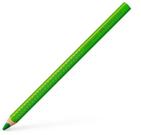 Matita colorata acquerellabile Faber-Castell Jumbo Grip 66 Verde Erba - 2