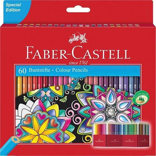 CLONA system: ASTUCCIO MATITE COLORATE FABER CASTELL COLOUR GRIP - 112469A  - SCUOLA-PENNARELLI, MATITE E PASTELLI COLORATI