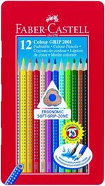 Faber-Castell Colour Grip pastello colorato 12 pezzo(i) Multi