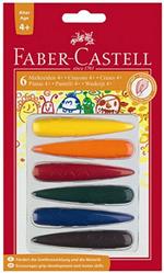 Pastelli Faber A Cera Impugnatura Conica Pz.6