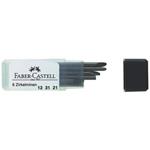 Mine per compasso Faber-Castell 2 mm H astuccio da 6 - 123121