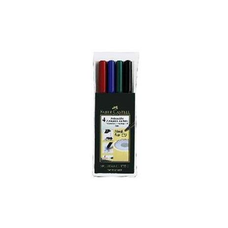 Marcatori Faber-Castell Multimark. Busta 4 pezzi