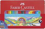 Combi Set Faber-Castell con 28 matite colorate + 22 pennarelli Connector Pens + accessori