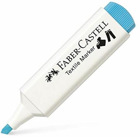 Blister con 5 marker Textile per tessuto - baby party:blu/azzurro/rosso/rosa/nero - 2