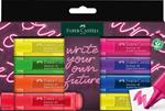 Evidenziatori Faber Castell Tl 46 Neon Bustina 8 Pezzi