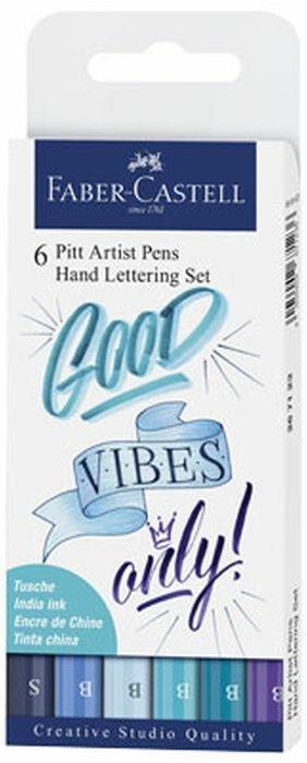 Artist Pen Faber Handlettering Azzurro Pz.6