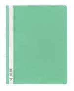 Durable 258005 cartella PVC Verde, Trasparente A4