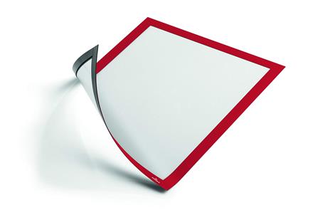 Durable DURAFRAME cornice magnetica A4 Rosso - 2