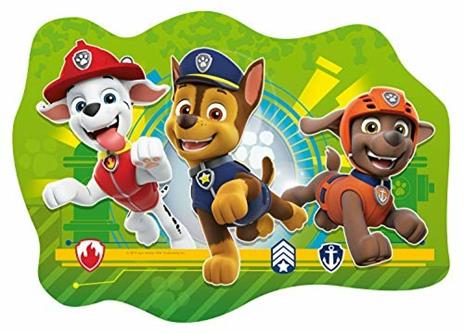 Ravensburger - Puzzle Paw Patrol, Collezione Shaped 4 in a Box, 4 puzzle da 10-12-14-16 Pezzi, Età Raccomandata 3+ Anni - 3