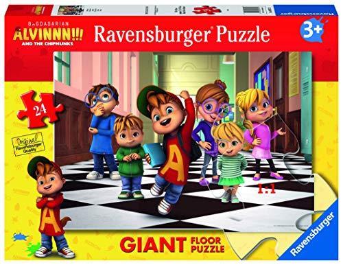 Ravensburger - Puzzle Alvin, Collezione 24 Giant Pavimento, 24 Pezzi, Età Raccomandata 3+ Anni - 2