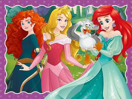 Ravensburger - Puzzle Principesse Disney, Collezione 4 in a Box, 4 puzzle da 12-16-20-24 Pezzi, Età Raccomandata 3+ Anni - 2
