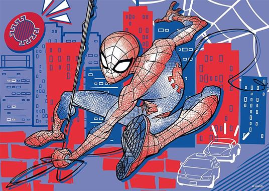 Ravensburger - Puzzle Spiderman, Collezione 24 Giant Pavimento, 24 Pezzi, Età Raccomandata 3+ Anni - 3