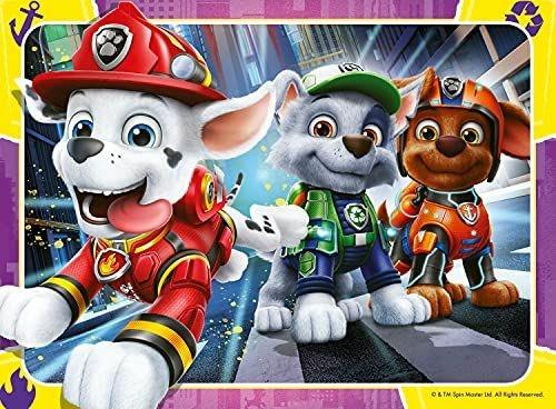 Ravensburger Puzzle 4 in a box. Paw Patrol Movie - 5