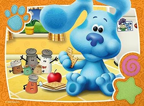 Ravensburger - Puzzle Blue's clues & you, Collezione 4 in a Box, 4 puzzle da 12-16-20-24 Pezzi, Età Raccomandata 3+ Anni - 2