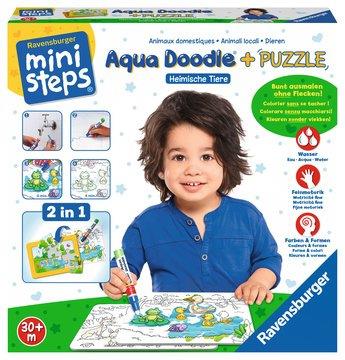 Ministeps. Aqua Doodle® Puzzles: Heimische Tiere Febr.. Ravensburger 00.004.557 puzzle Interattiva 6 pezzo(i) - 2