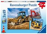 Puzzle 3x49 veicoli cantiere Ravensburger (05032)