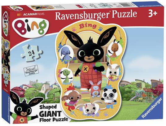 Ravensburger - Puzzle Bing, Collezione Shaped 4 in a Box, 4 puzzle da  10-12-14-16 Pezzi, Età Raccomandata 3+ Anni - Ravensburger - Puzzle Shaped  4 in a box - Puzzle per bambini - Giocattoli | IBS
