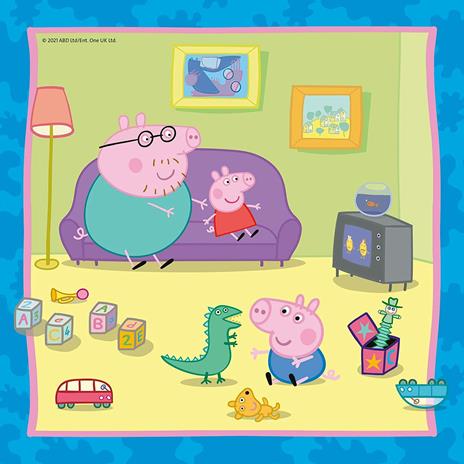 Ravensburger - Puzzle Peppa Pig, Collezione 3x49, 3 Puzzle da 49 Pezzi, Età Raccomandata 5+ Anni - 4