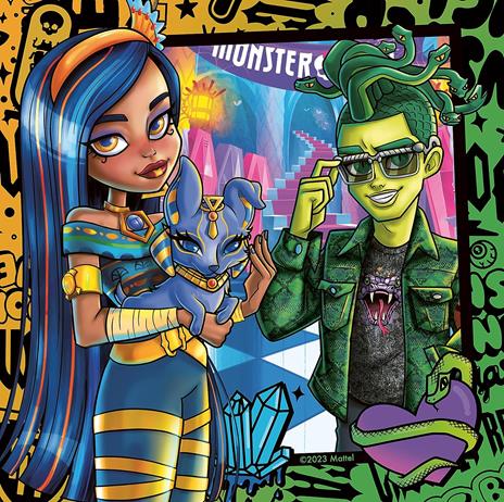 Puzzle 3x49 pz Monster High - 4