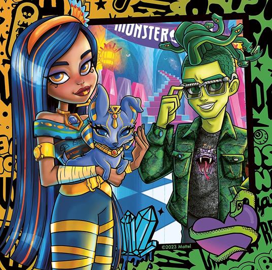 Puzzle 3x49 pz Monster High - 4